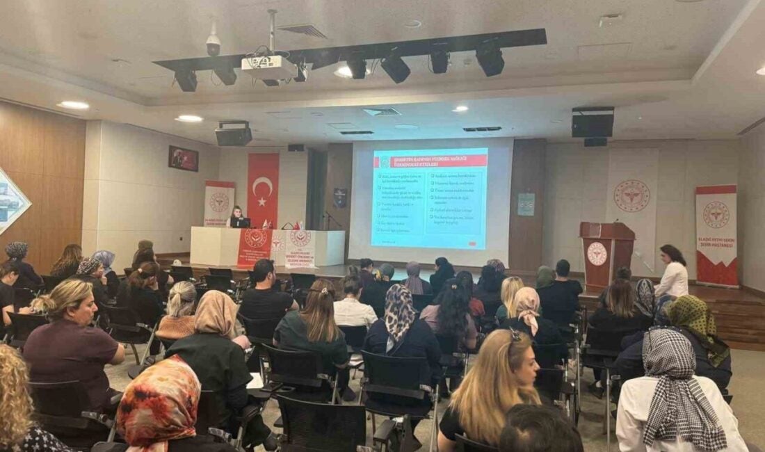 Elazığ'da 2025 'Aile Yılı' çerçevesinde, İl Sağlık Müdürlüğü ve Aile