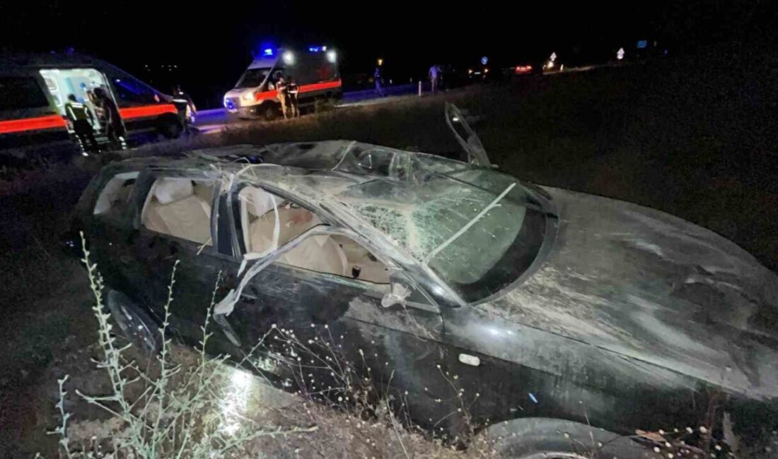 Elazığ'ın Kovancılar ilçesinde G.T. yönetimindeki Audi araç, direksiyon hakimiyetinin kaybedilmesi