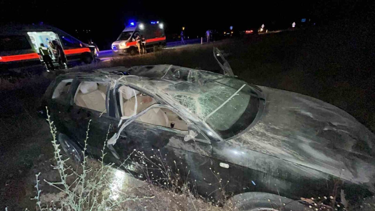 Elazığ'ın Kovancılar ilçesinde G.T. yönetimindeki Audi araç, direksiyon hakimiyetinin kaybedilmesi