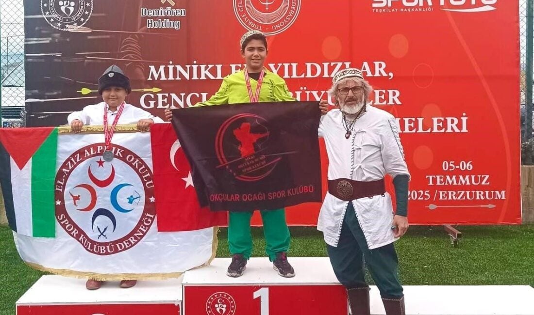 Elazığlı sporcular, Türkiye Geleneksel Türk Okçuluğu Şampiyonası'nda 7 sporcudan 4'ü