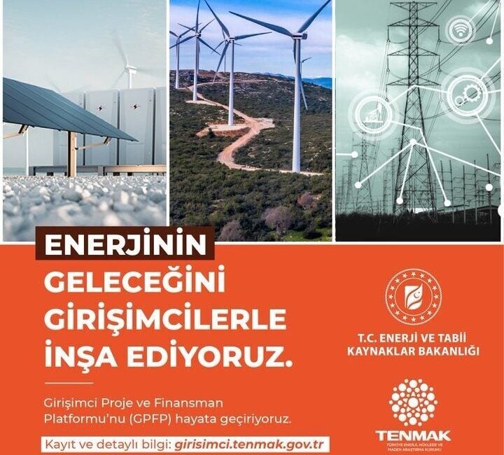 Enerji ve Tabii Kaynaklar Bakanlığı, enerji girişimcileri için Girişimci Proje