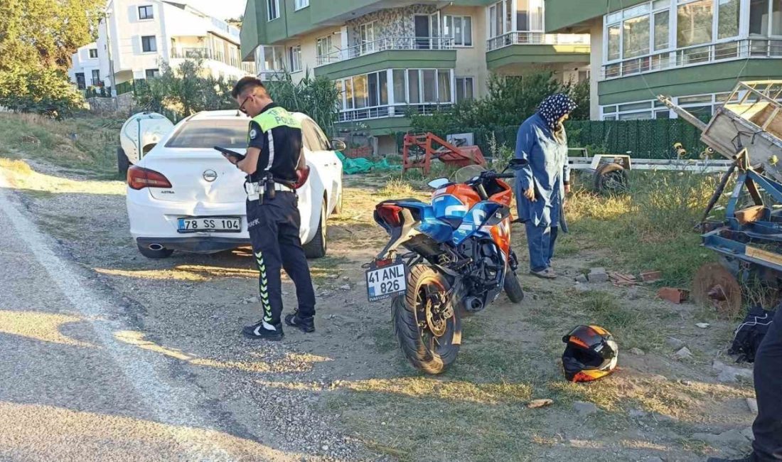 Balıkesir'in Erdek ilçesinde yaşanan trafik kazasında, 21 yaşındaki Mustafa K.,