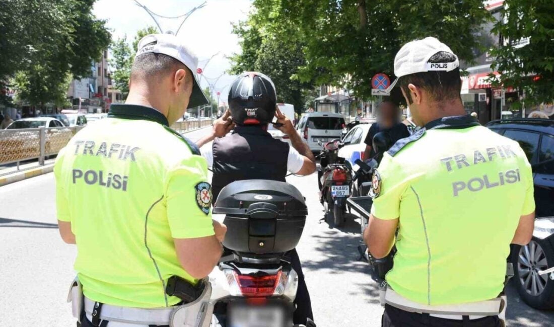 Erzincan İl Emniyet Müdürlüğü Trafik Denetleme Şube Müdürlüğü, motosiklet sürücülerine