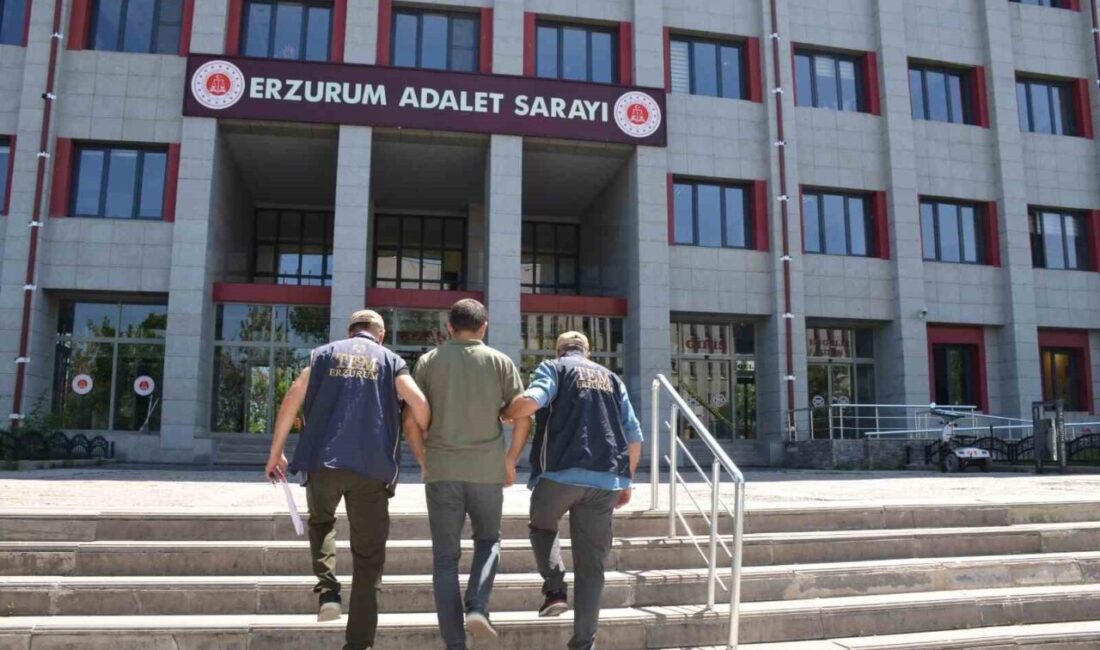 Erzurum'da polis, FETÖ üyesi H.İ.T'yi yakalayarak gözaltına aldı. Hakkında 6
