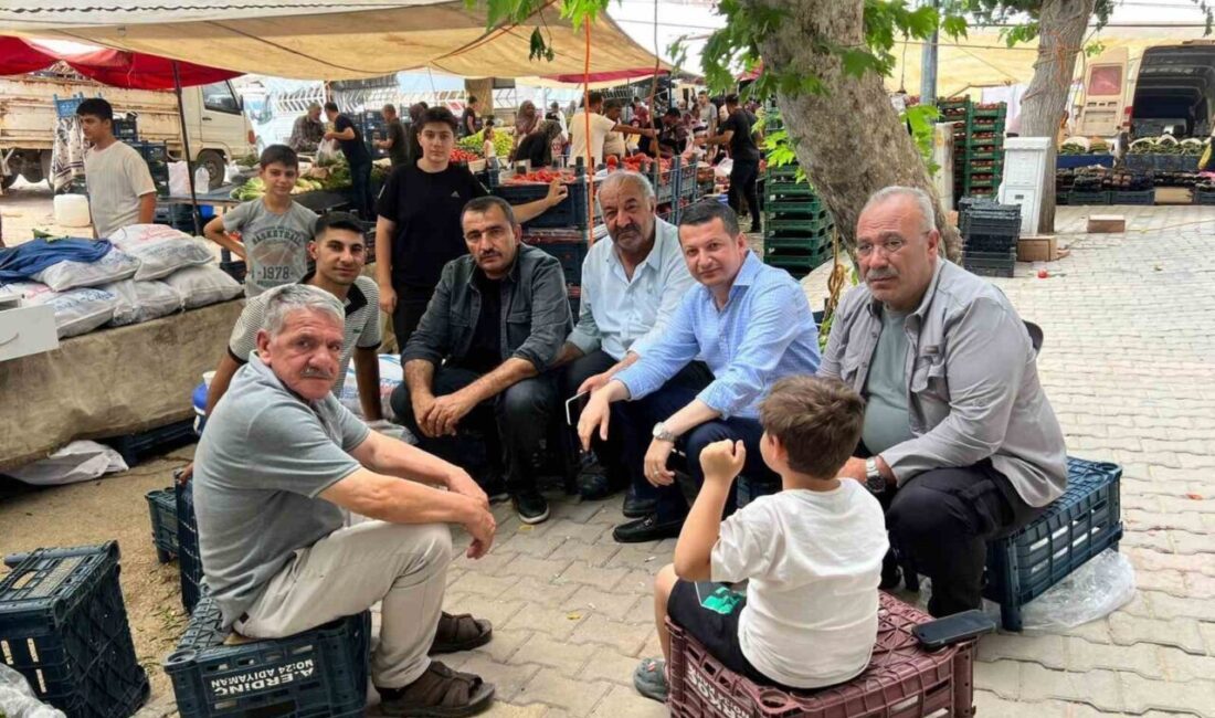 AK Parti Adıyaman Merkez İlçe Başkanı Mehmet Fatih Olgun, semt