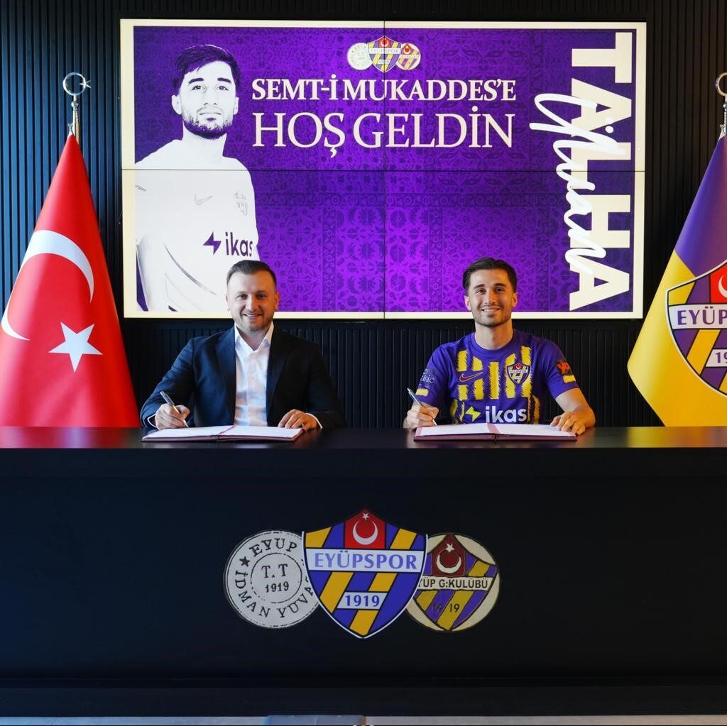Eyüpspor, genç savunma oyuncusu Talha Ülvan ile 3 yıllık sözleşme