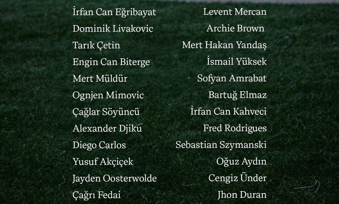 Fenerbahçe, 14-27 Temmuz tarihleri arasında Portekiz'de gerçekleştireceği sezon hazırlık kampının
