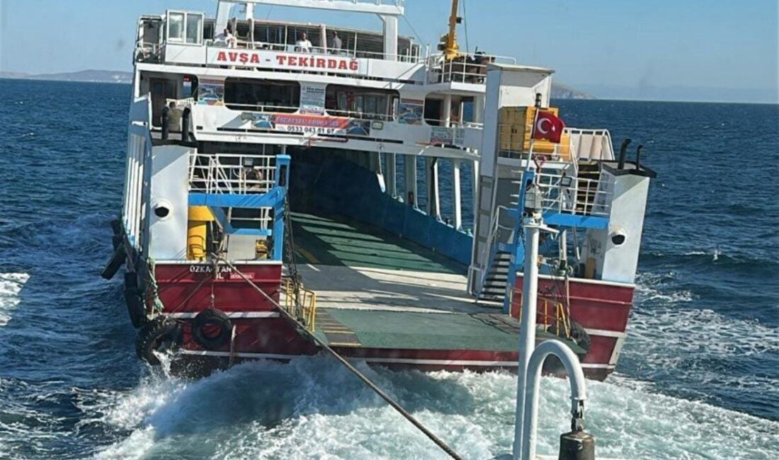 Balıkesir’in Marmara Adası açıklarında "Yavuz Naz" feribotunda çıkan yangın sonrası