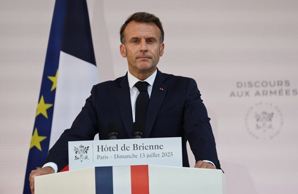 Fransa Cumhurbaşkanı Emmanuel Macron, Bastille Günü öncesinde yaptığı konuşmada, ülkesinin