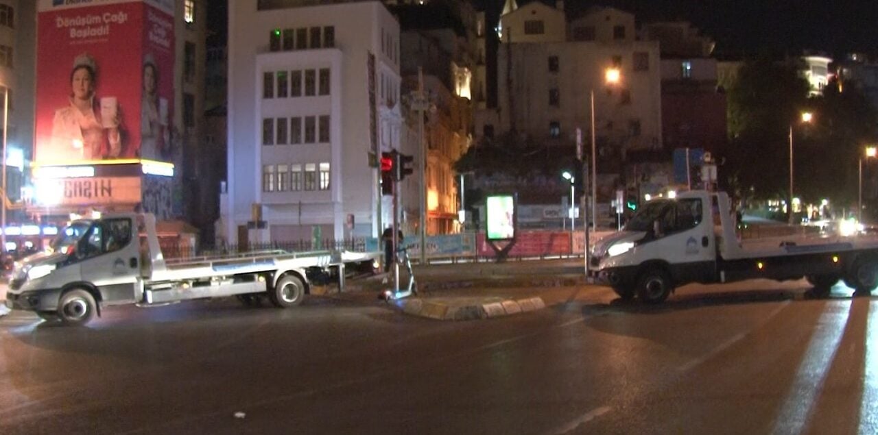 İstanbul Valiliği, Yeni Galata Köprüsü'nün bakım-onarım çalışmaları nedeniyle gece 01.30'da
