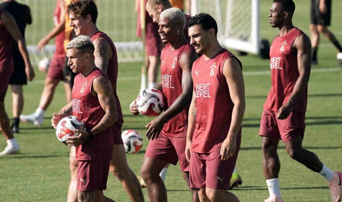 Galatasaray, 2025-2026 sezonu hazırlıklarını Kemerburgaz'daki tesislerinde Teknik Direktör Okan Buruk