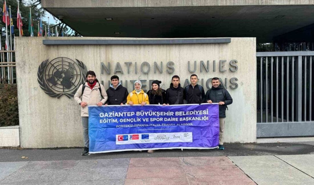 Gaziantep Büyükşehir Belediyesi, Erasmus+ KA155 projesiyle gençlere Avrupa seyahati fırsatı