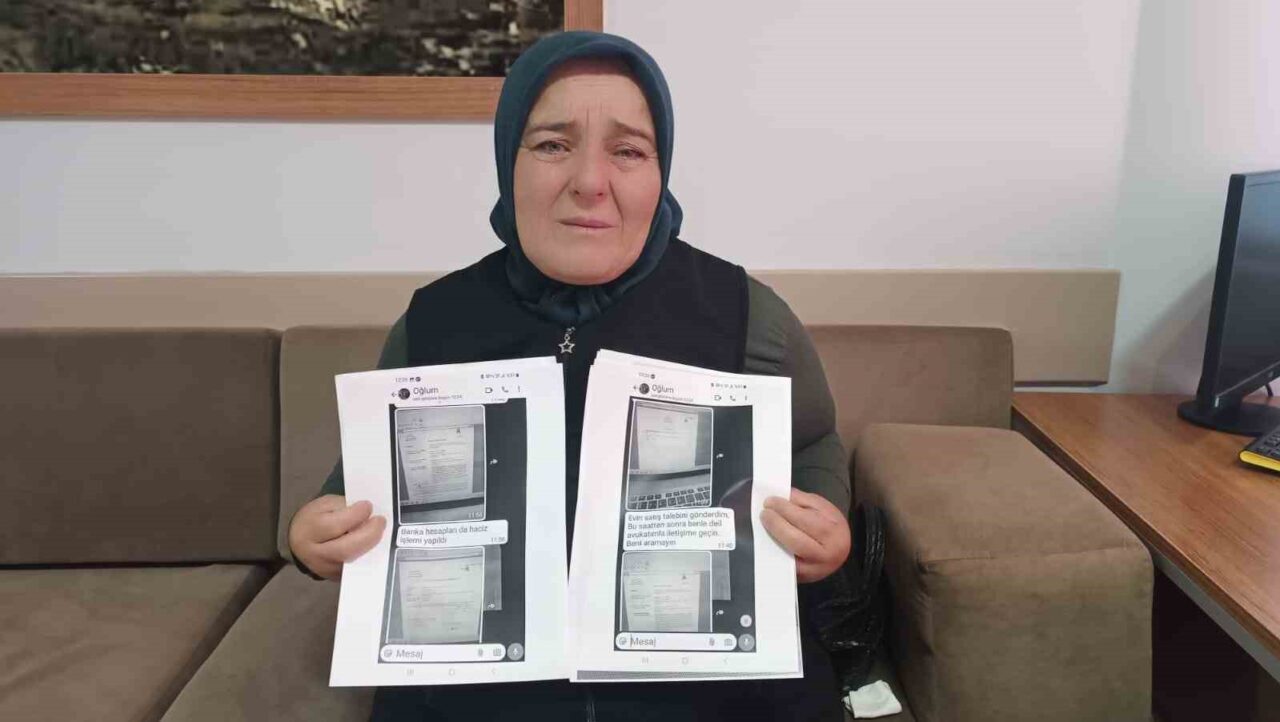 Gaziantepli şehit annesi Cennet Kabaklı, yardım vaadiyle oğlunun dolandırıcılığına uğradı.