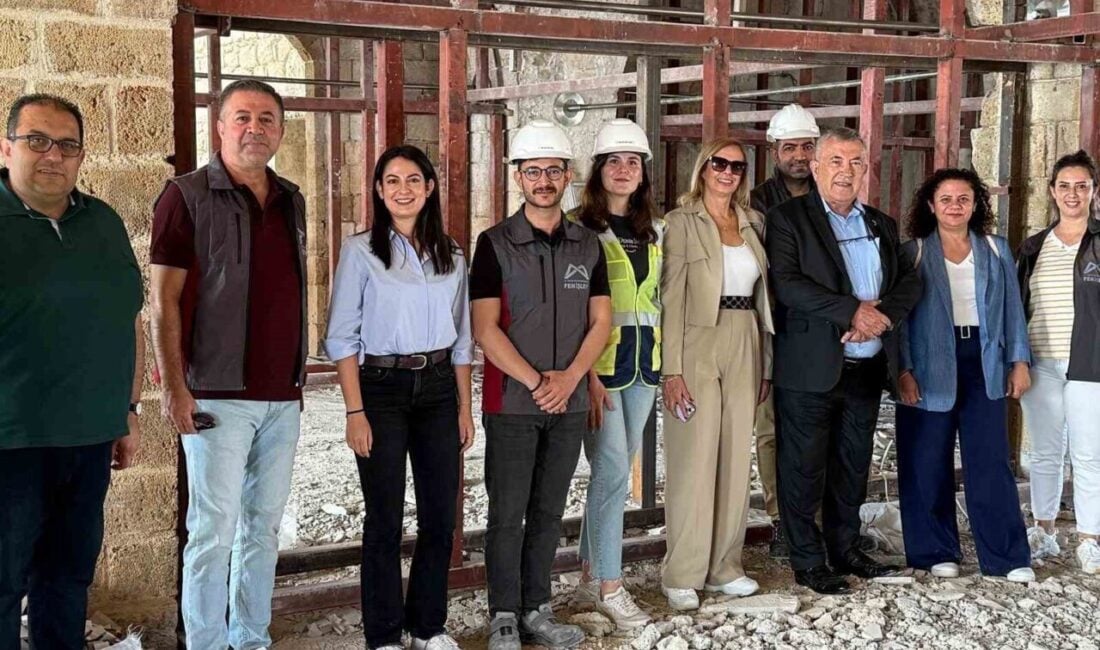 Kuzey Kıbrıs Türk Cumhuriyeti'nin Gazimağusa Belediyesi heyeti, Mersin'de 'Bellek Ofisi'