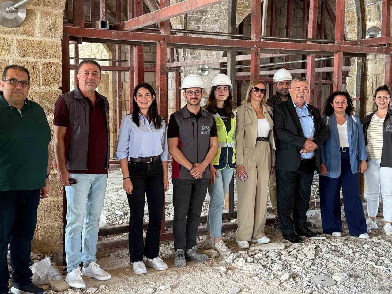 Kuzey Kıbrıs Türk Cumhuriyeti'nin Gazimağusa Belediyesi heyeti, Mersin'de 'Bellek Ofisi'