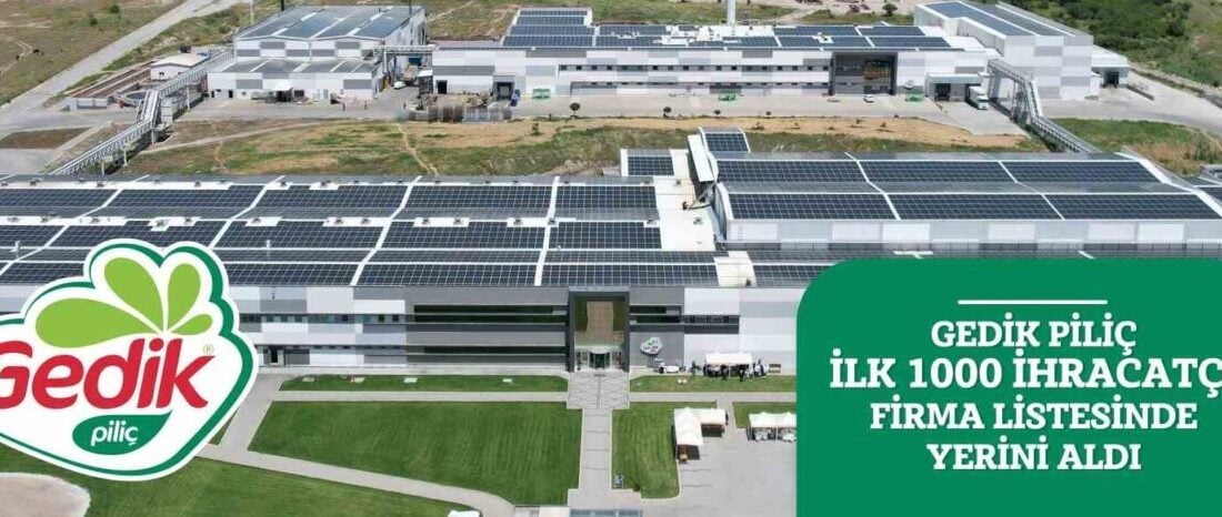 Gedik Piliç, 2024 Türkiye İhracatçılar Meclisi (TİM) tarafından açıklanan "İlk