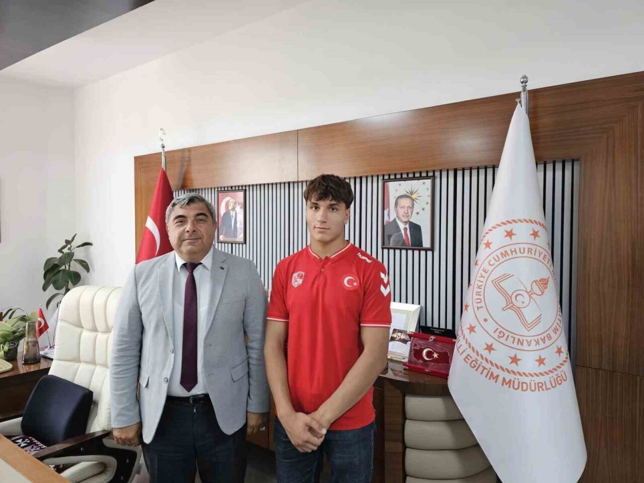 Edirne'deki 664. Tarihi Kırkpınar Yağlı Güreşleri'nde Türkiye Şampiyonu olan Selahattin