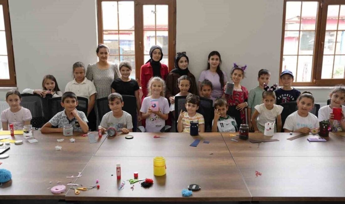 Başiskele Belediyesi, gençhanelerinde yaz dönemi için 8-16 yaş arası çocuklara