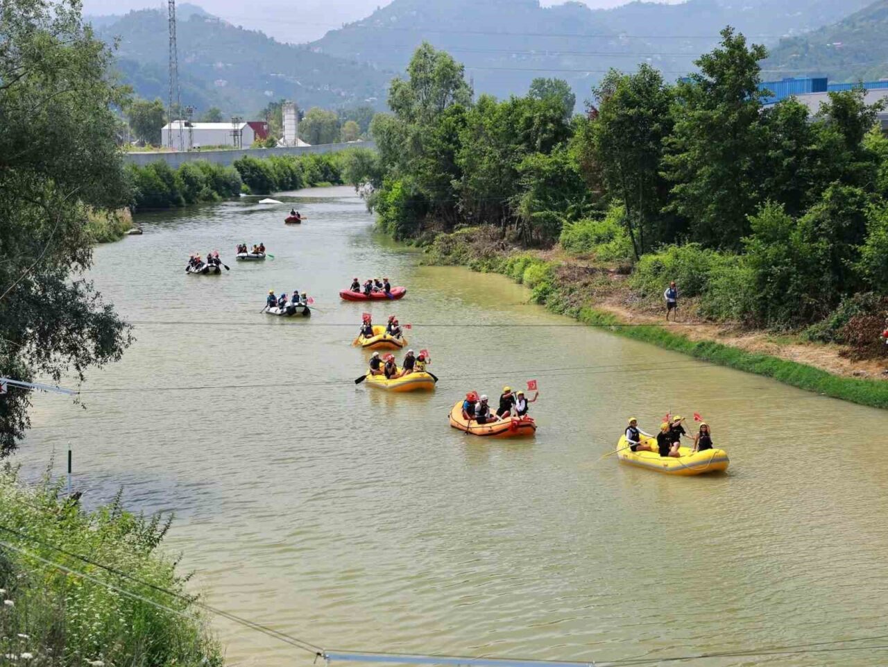 Anadolu Yıldızlar Ligi Rafting Türkiye Şampiyonası, 11-13 Temmuz tarihlerinde Giresun'un