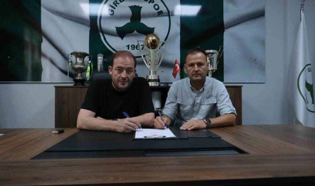 TFF 3. Lig 3. Grup takımı Giresunspor'un yeni teknik direktörü