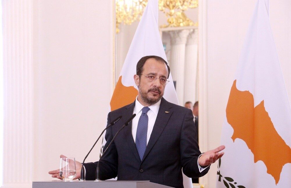 Güney Kıbrıs Rum Yönetimi lideri Nikos Hristodulidis, Cumhurbaşkanı Recep Tayyip