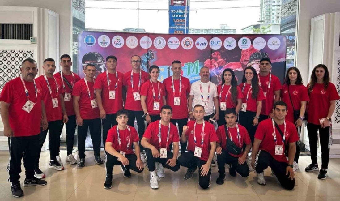 Tayland’ın Bangkok şehrinde başlayan CISM Muaythai Askeri Challenge Şampiyonası’na, Türk
