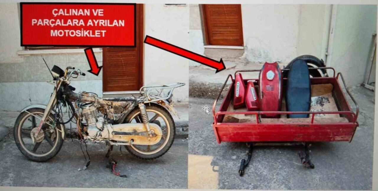 Denizli Jandarma Komutanlığına bağlı JASAT dedektifleri, Aydın'da bulunan çalıntı traktörü