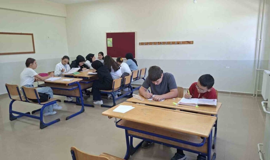 Hisarcık Anadolu İmam Hatip Lisesi'nde Yaz Akran Öğrenme Kampı başladı.