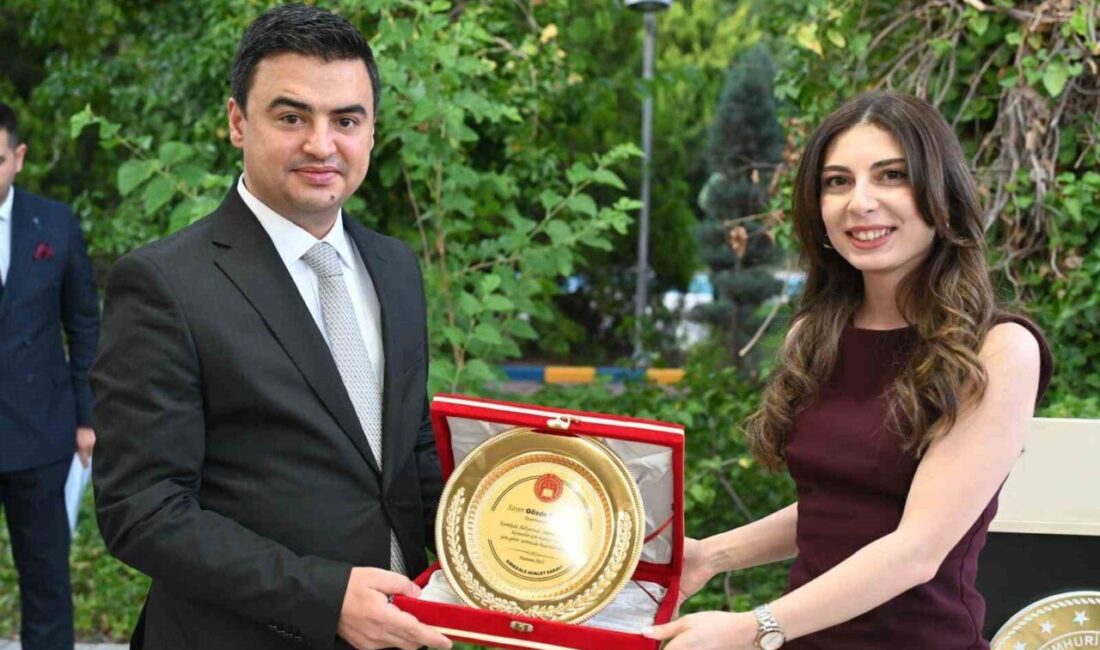 Kırıkkale’de Hakimler ve Savcılar Kurulu’nun veda programında, yeni görevlere atanan