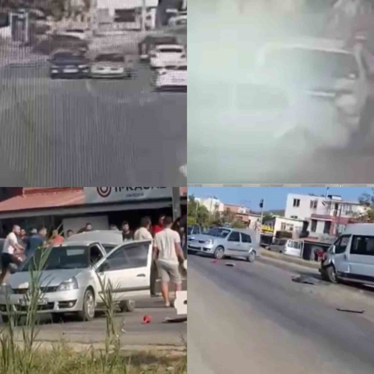 Mersin'in Bozyazı ilçesinde husumetli iki aile arasında trafik kazası sonrası
