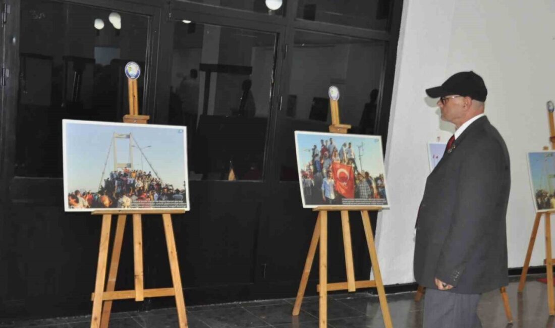 15 Temmuz 2016'daki FETÖ darbe girişiminin 9. yıl dönümünde, Salihli'de
