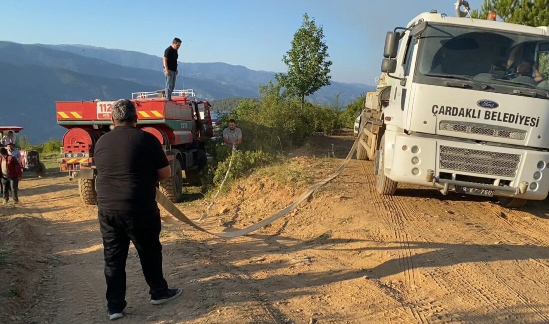 Kastamonu'nun Tosya ilçesi yakınlarındaki ormanlık alanda çıkan yangın, ekiplerin 3,5