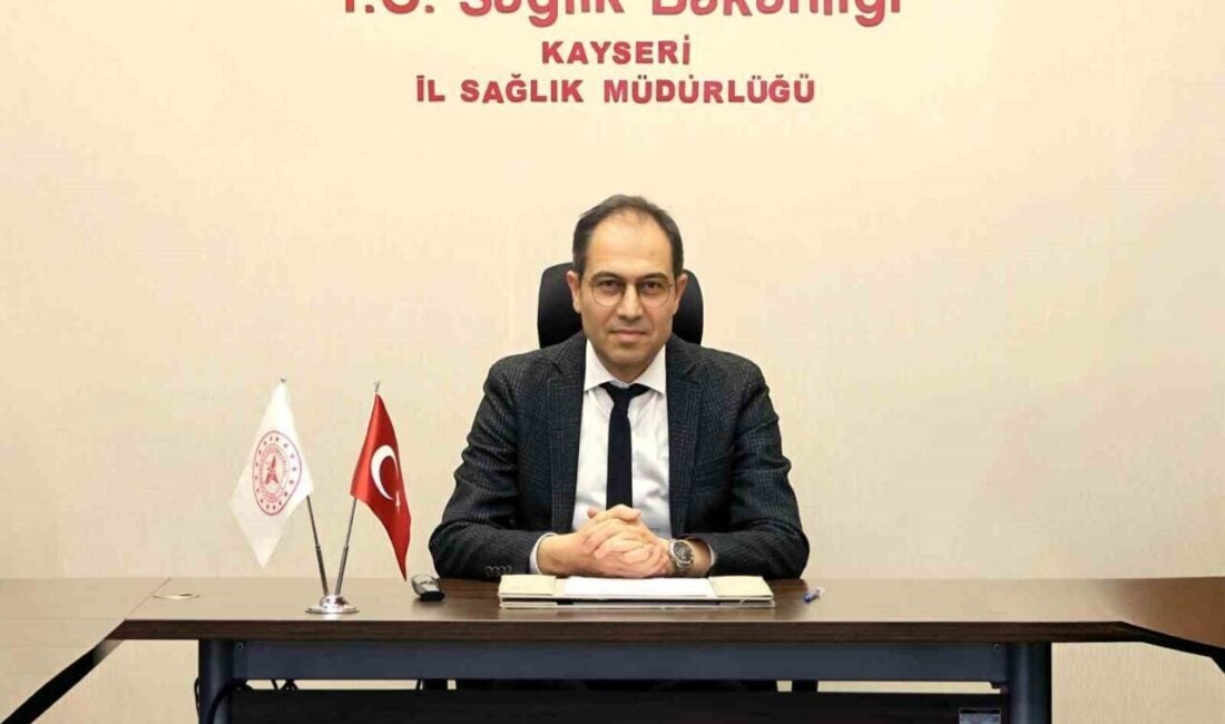 İl Sağlık Müdürü Dr. Mehmet Erşan, Kayseri'de artan yaz sıcaklarına