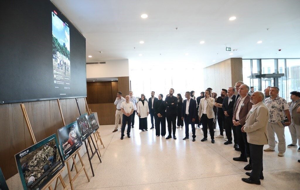 Srebrenitsa Soykırımı'nın 30. yılı, İnegöl Belediyesi ve dernekler tarafından düzenlenen