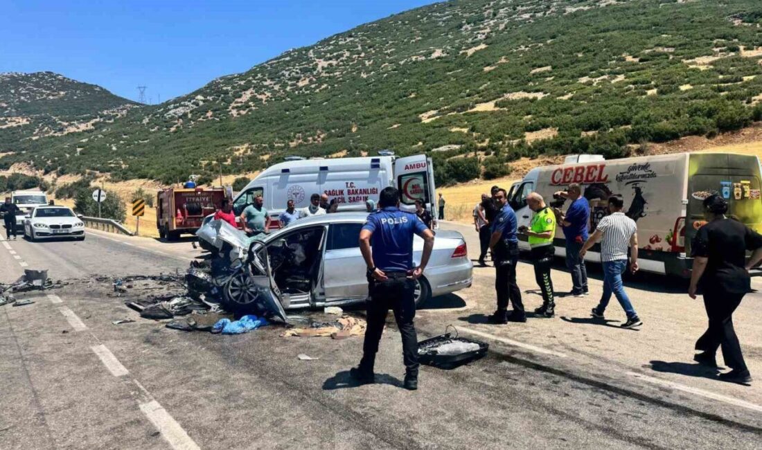 Isparta'nın Eğirdir ilçesinde Isparta-Konya kara yolunda meydana gelen trafik kazasında