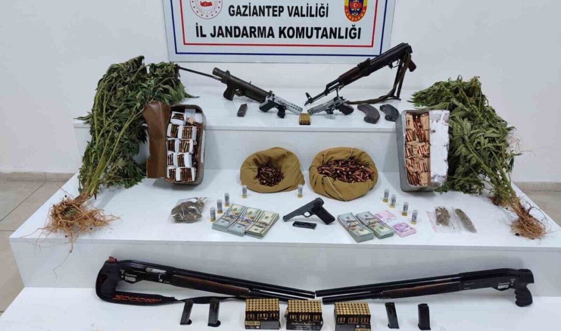 Gaziantep'te kaçakçılık ve uyuşturucu ile mücadele kapsamında gerçekleştirilen operasyonlarda 180