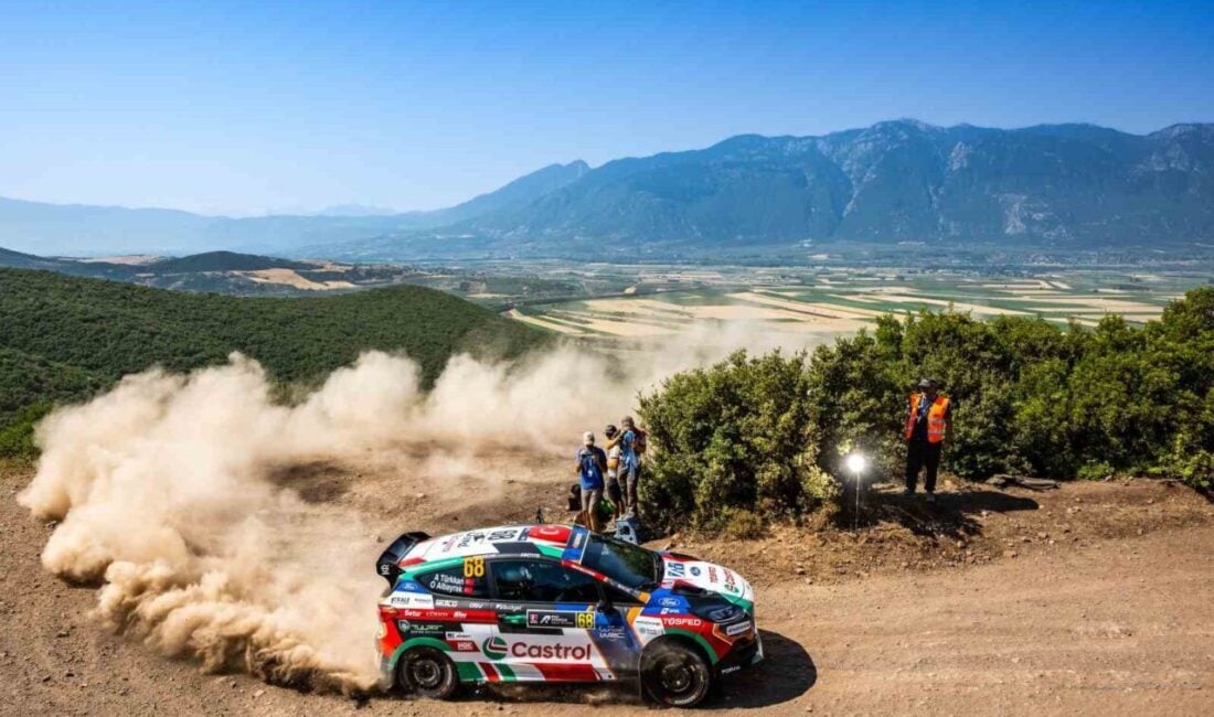 Ali Türkkan, Akropol Rallisi'nde Junior WRC ve WRC3 klasmanlarında birinci