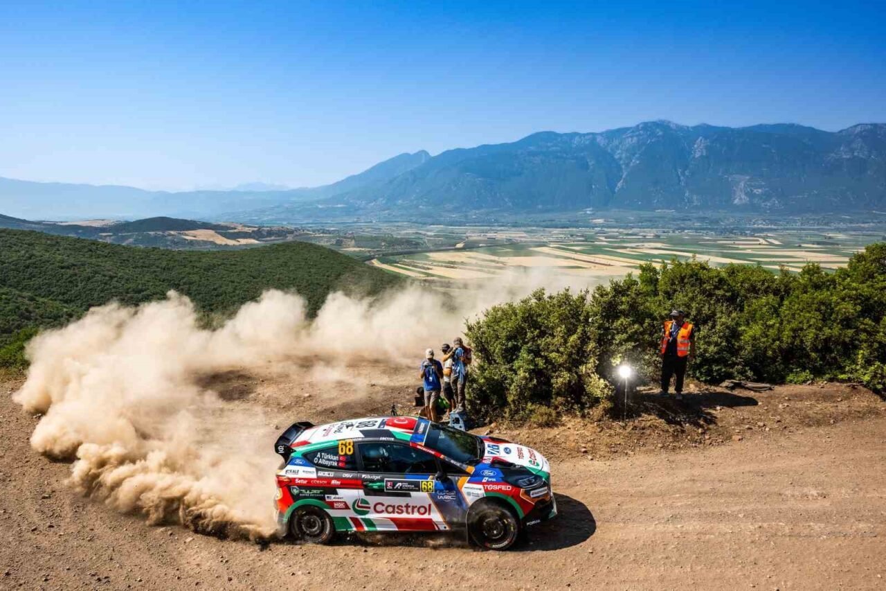Ali Türkkan, Akropol Rallisi'nde Junior WRC ve WRC3 klasmanlarında birinci