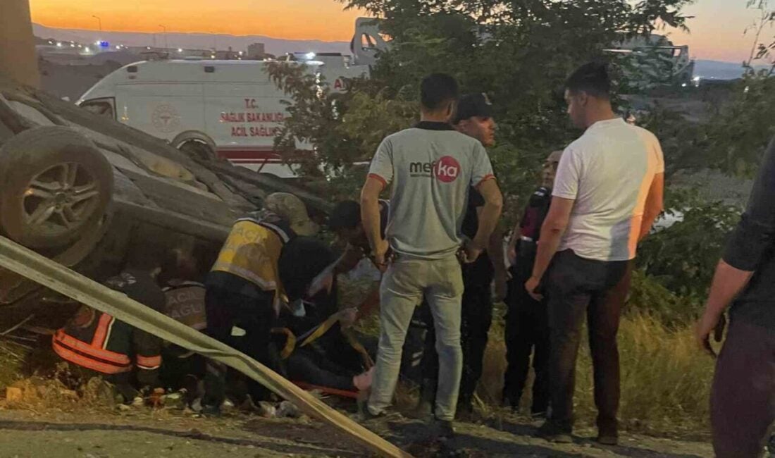 Malatya'da meydana gelen trafik kazasında A.G. (46) ve E.G. (40)