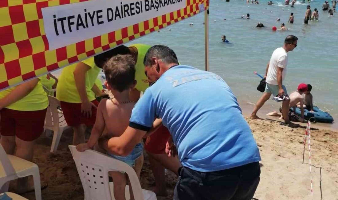 Kocaeli Büyükşehir Belediyesi zabıta ve güvenlik ekipleri, Kandıra sahillerinde kaybolan