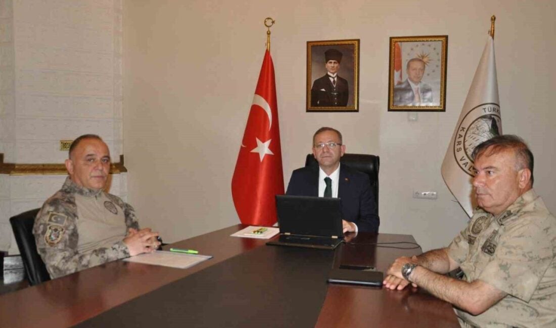 Kars Valisi Ziya Polat, Haziran ayı "Asayiş ve Güvenlik" toplantısında
