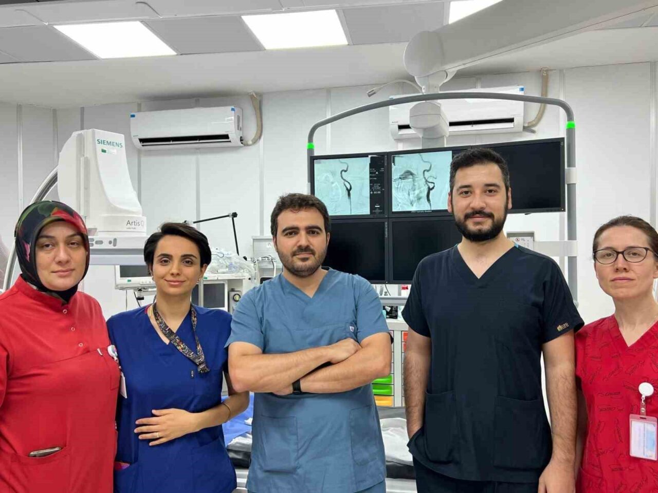 Kastamonu Eğitim ve Araştırma Hastanesi Girişimsel Radyoloji Ünitesi, beyne giden
