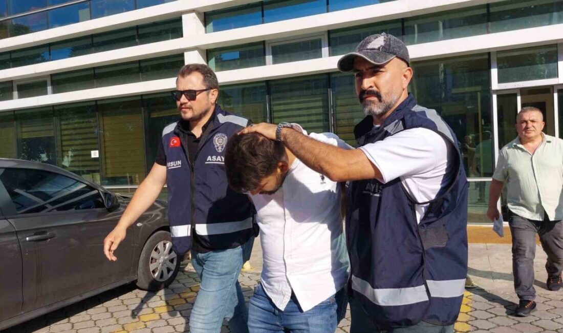 Samsun'da, Uğur Y. (32), akrabasını kavga sonrası üç kez aracın