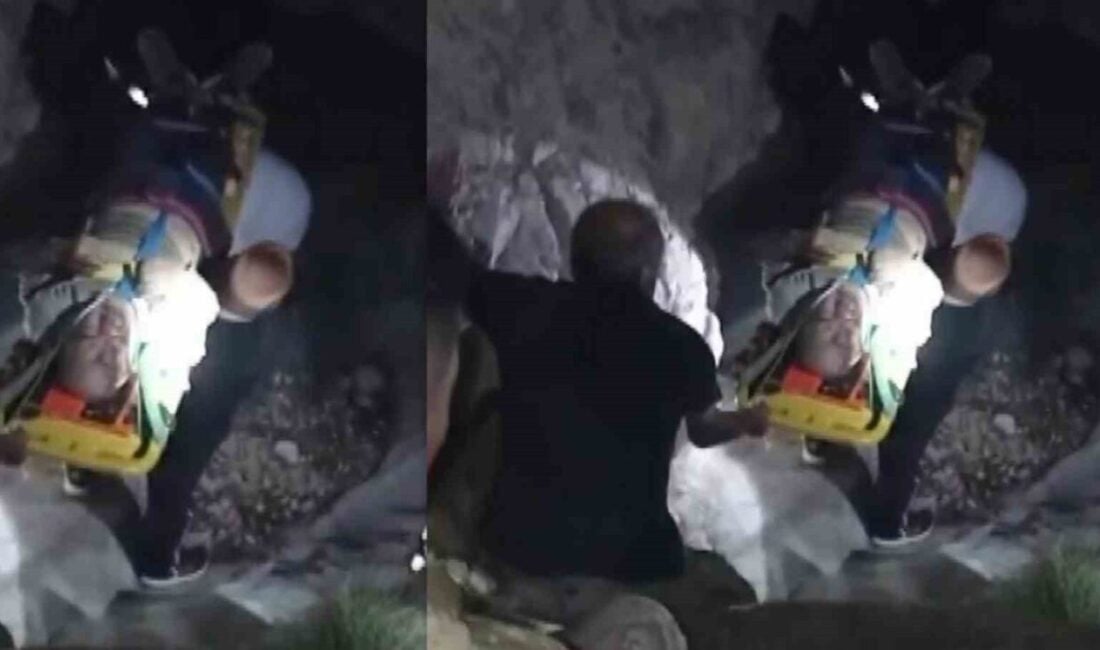 Erzincan'ın Kemah ilçesinde, mağara balı toplamak için dağa çıkan 74
