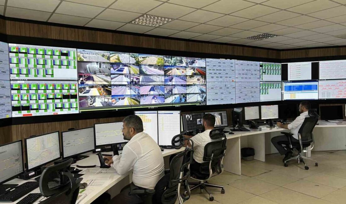 Kayseri Büyükşehir Belediyesi, Ulaşım A.Ş.'ye bağlı Raylı Sistem Kontrol Merkezi