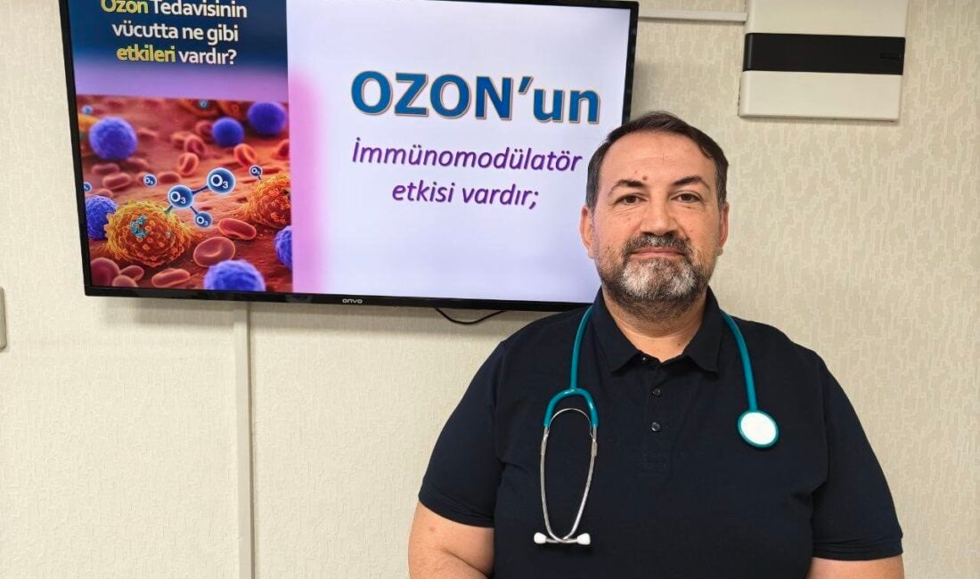 İdeal Tıp Merkezi'nin Acil Sorumlu Hekimi Dr. Mehmet Kınacı, ozon