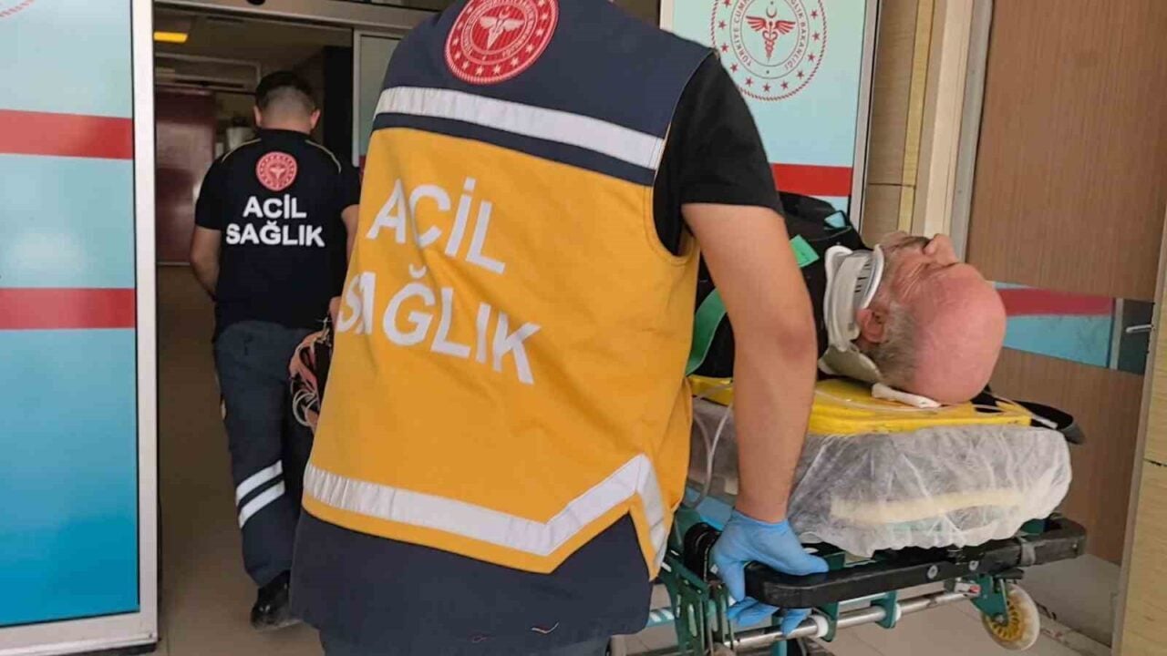Bursa'nın İnegöl ilçesindeki bir kereste deposunda, 61 yaşındaki işçi Salih