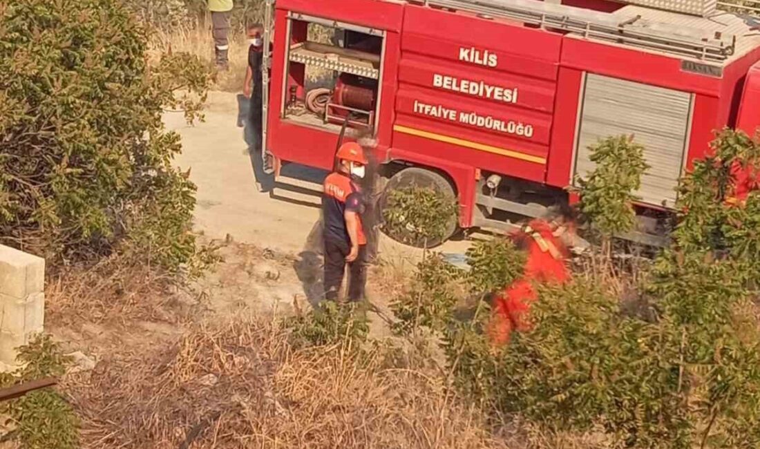 Hatay'daki orman yangınına Kilis Belediyesi destek verdi. Belediye Başkanı Hakan