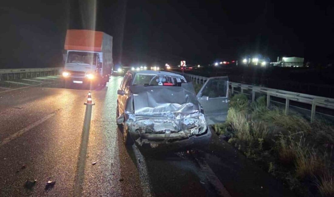 Kırıkkale'nin Delice ilçesinde F.R.D. yönetimindeki otomobilin N.Y. idaresindeki tıra çarpması