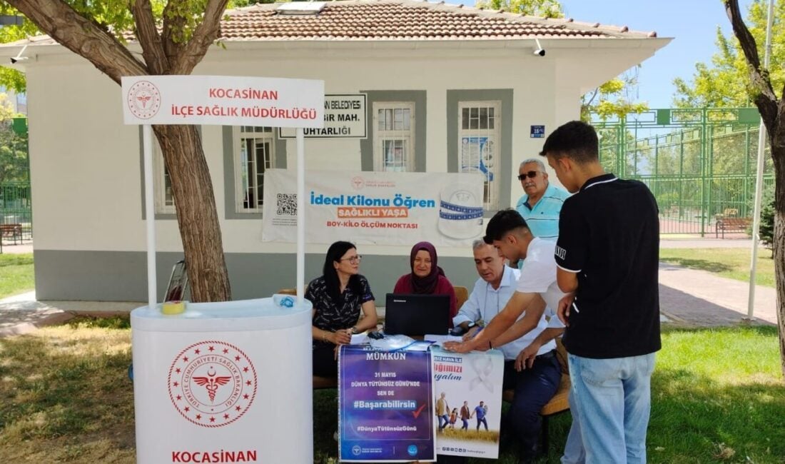 Kocasinan İlçe Sağlık Müdürlüğü, organ bağışına yönelik farkındalık çalışmaları kapsamında